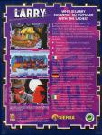 Leisure Suit Larry Goes Looking For Love (In Several Wrong Places) Back Cover