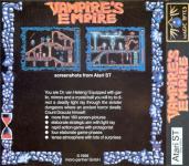 Vampire's Empire Back Cover