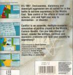 Conflict - The Middle East Simulation Back Cover