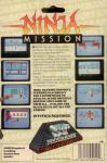 Ninja Mission Back Cover