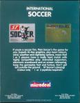 International Soccer Back Cover