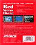 Red Storm Rising Back Cover