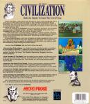 Sid Meier's Civilization [1993.03.23] Back Cover