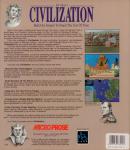 Sid Meier's Civilization [1994.04.26] Back Cover