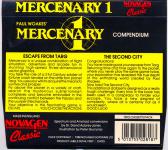 Mercenary: Compendium Edition Back Cover