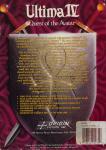 Ultima IV: Quest of the Avatar Back Cover