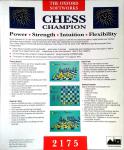 Chess Champion 2175 Back Cover