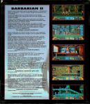 Barbarian II Back Cover