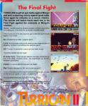 Turrican II: The Final Fight Back Cover