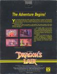 Dragon's Lair Back Cover
