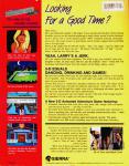 Leisure Suit Larry In The Land Of The Lounge Lizards Back Cover