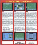 Football Simulation Back Cover