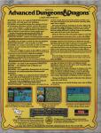 Advanced Dungeons & Dragons: Hillsfar Back Cover