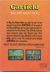 Garfield: Big, Fat, Hairy Deal Back Cover