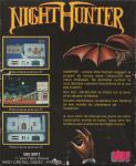 Night Hunter Back Cover