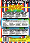 World's Greatest Epyx Back Cover