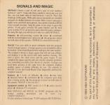 Signals & Magic Back Cover