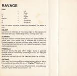 Ravage Back Cover