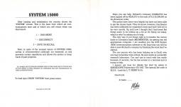 System 15000: 2nd Edition Back Cover