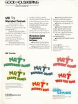 Mr. T's Number Games Back Cover