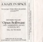 A Maze In Space Back Cover