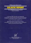 Galactic Wipeout Back Cover