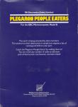 Plegaron People Eaters Back Cover