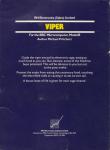 Viper Back Cover