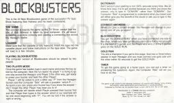 Blockbusters Back Cover
