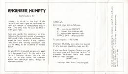 Engineer Humpty Back Cover