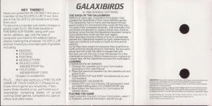 Galax-I-Birds Back Cover