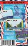 OutRun Europa Back Cover