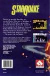 Starquake Back Cover