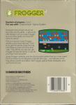 Frogger Back Cover