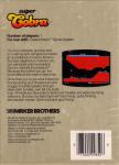 Super Cobra Back Cover