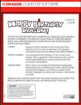 Happy Birthday Dragon Back Cover