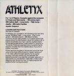 Athletyx Back Cover