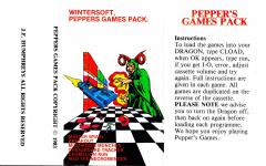 Peppers Games Pack Back Cover