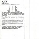 Joey Back Cover