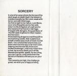 Sorcery Back Cover