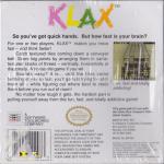 Klax Back Cover