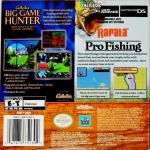 Sportsman's Pack: Cabela's Big Game Hunter 2005 & Rapala Pro Fishing Back Cover