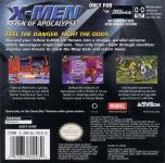 X-Men: Reign Of Apocalypse Back Cover