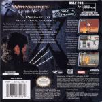 X2: Wolverine's Revenge Back Cover