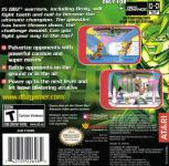 Dragon Ball Z: Taiketsu Back Cover