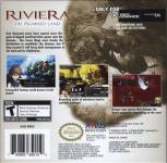 Riviera: The Promised Land Back Cover