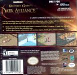 Baldar's Gate: Dark Alliance Back Cover