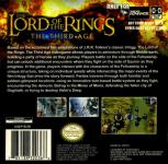 The Lord of the Rings: The Third Age Back Cover