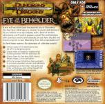 Dungeons & Dragons: Eye Of The Beholder Back Cover