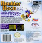 Boulder Dash EX Back Cover